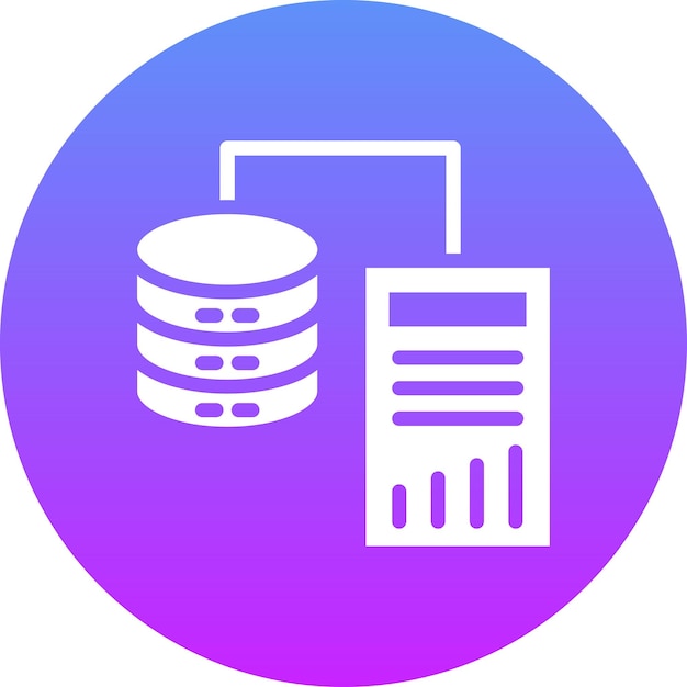 Informatie vector icoon illustratie van Data Analytics icoon set