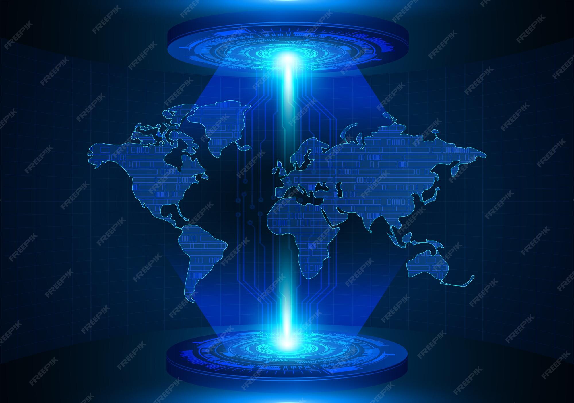 Premium Vector Information cyber digital security code system data