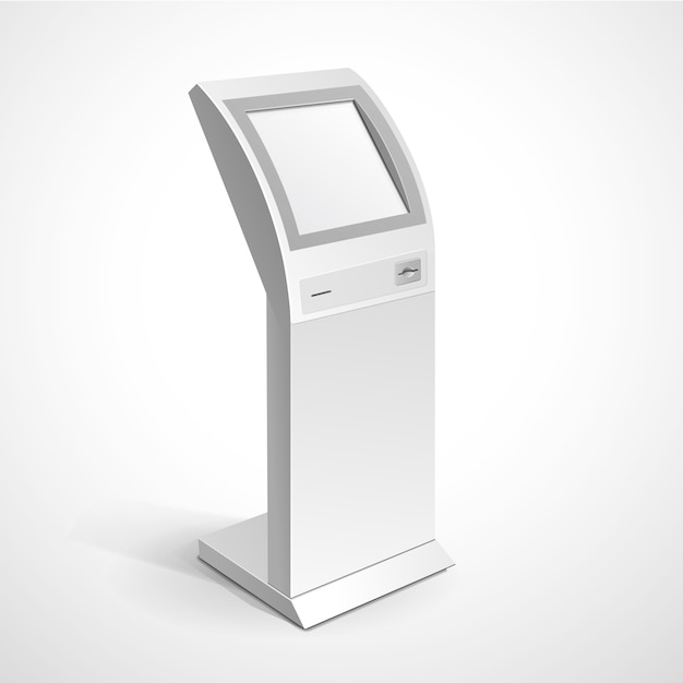 Vector information display monitor terminal stand