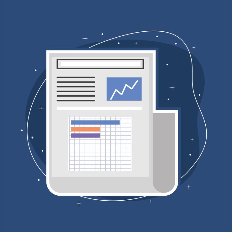 Vector information presentation chart