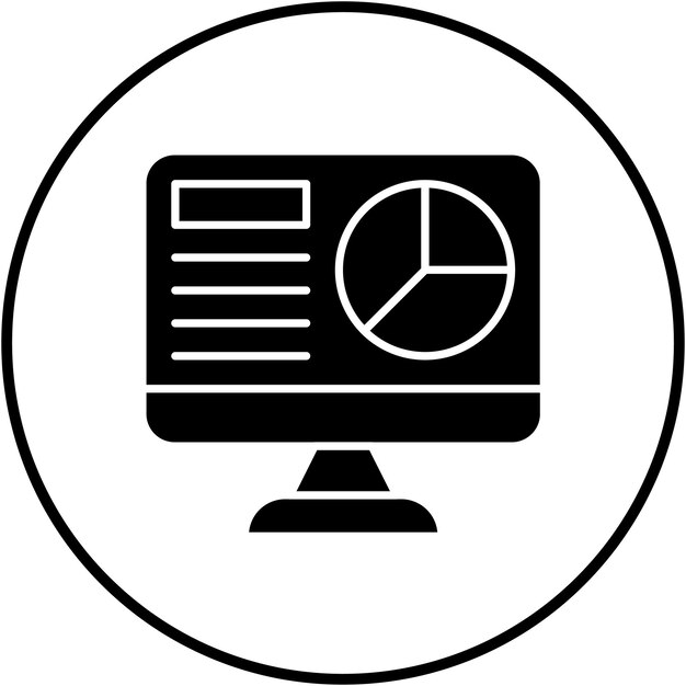 Икона вектора информационных ресурсов может быть использована для набора икон аналитики данных