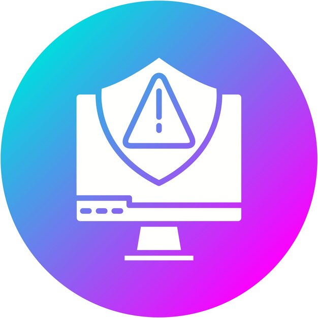 Information Security vector icon Can be used for Risk Management iconset