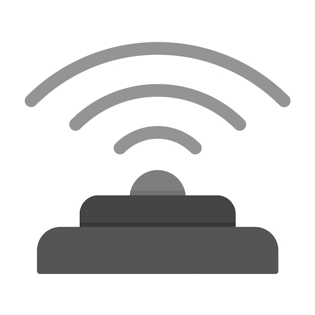 Infrarood sensor icoon vector afbeelding Kan worden gebruikt voor Smart Home