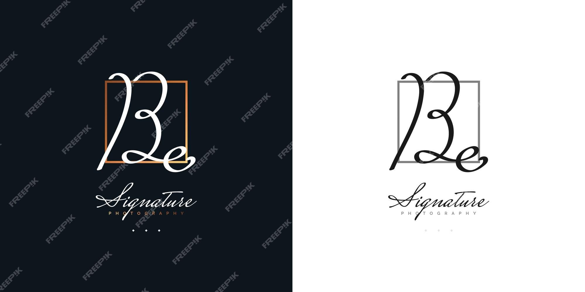 Premium Vector  Initial eb logo design in minimalist style eb signature  logo or symbol for fashion jewelry boutique