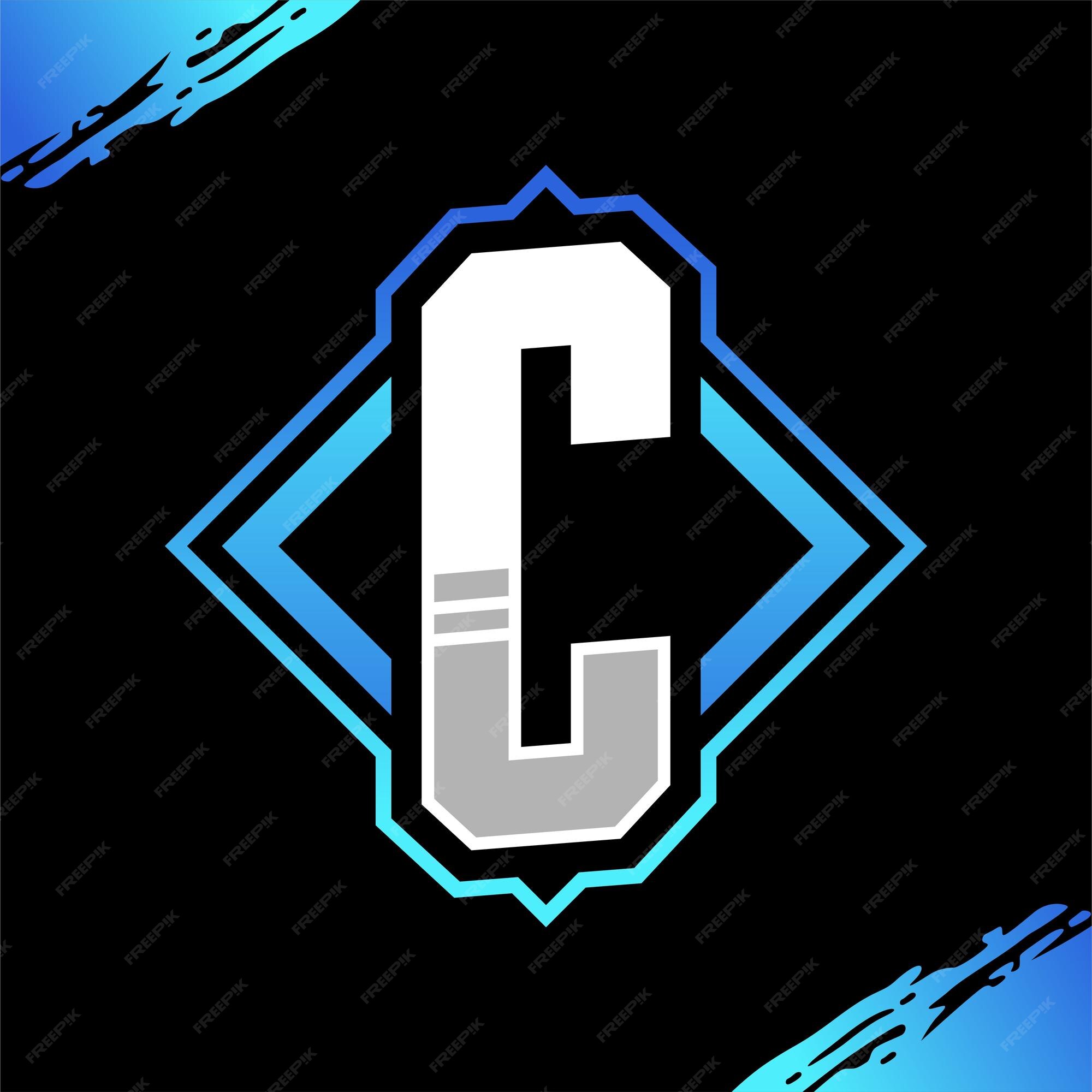 Premium Vector | Initial c gaming logo design template inspiration ...