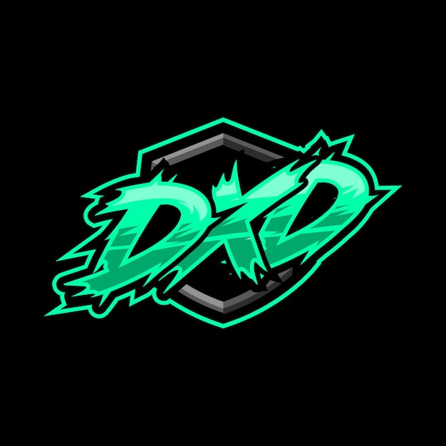 Premium Vector  Initial ds gaming logo