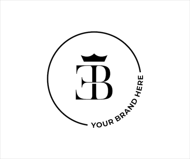 Initial EB Logo Design in Minimalist Style EB Signature Logo or Symbol for Fashion Jewelry Boutique