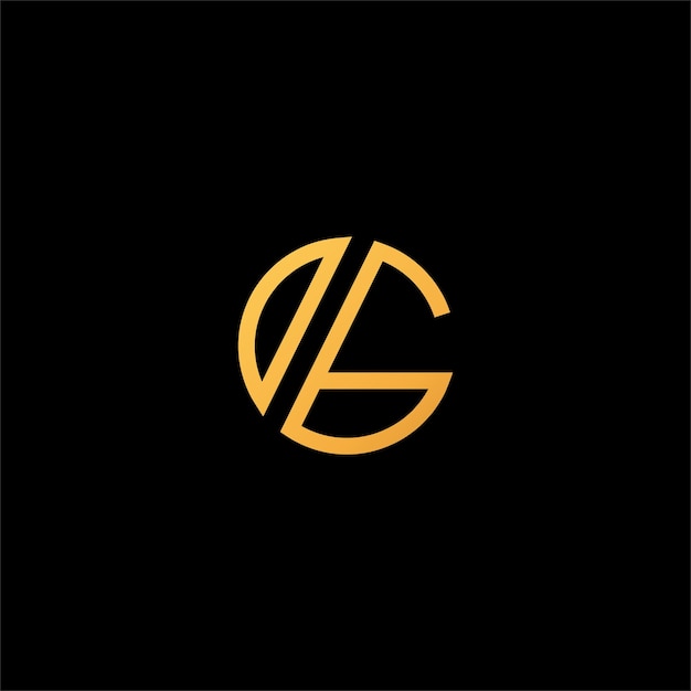 Initial g design logo icon business