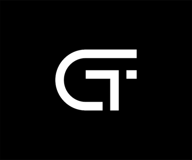 귀하의 비즈니스를 위한 초기 GT TG 로고 디자인