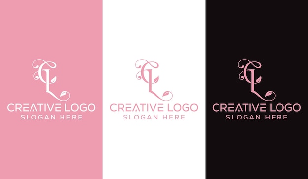 Initial Letter CL Logo Design Monogram Creative Modern Sign Symbol Icon