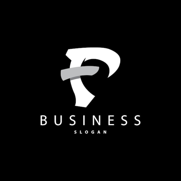 Initial Letter F Minimalist Logo Simple Luxury Logotype Vector Corporate Identity Emblem Symbol Design Brand Company Business