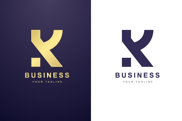 Initial Letter K Logo For Business or Media Company.