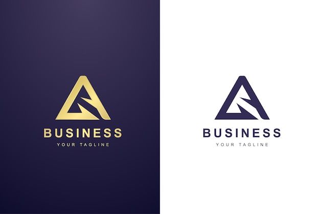 Initial Letter A Logo For Business or Media Company.