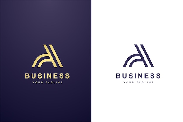 Initial Letter A Logo For Business or Media Company.