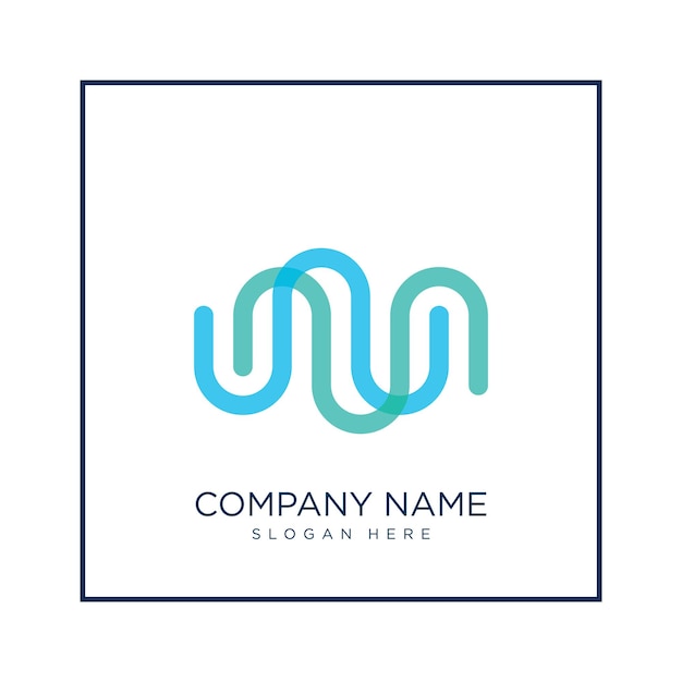 Initial letter logo business template