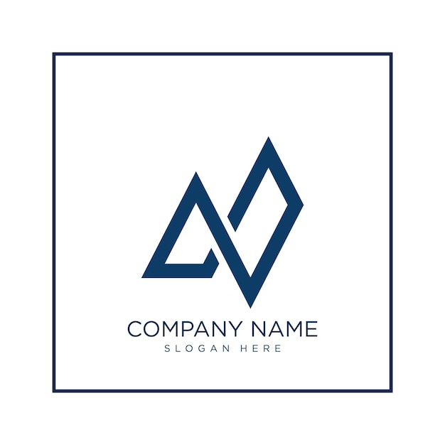 Initial letter logo business template