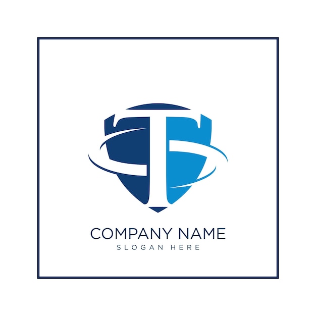 Initial letter logo business template