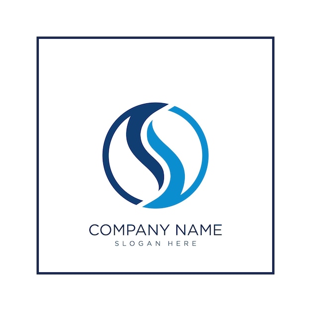 Initial letter logo business template