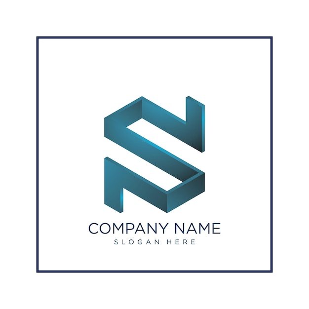 Initial letter logo business template