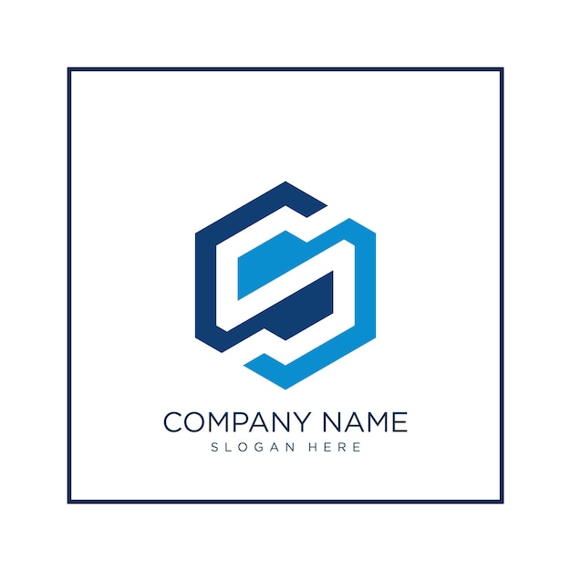 Initial letter logo business template