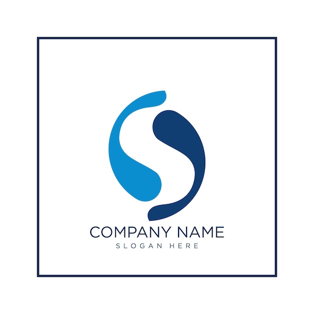 Initial letter logo business template