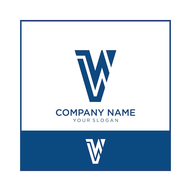 Initial letter logo business template