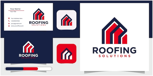 Vector the initial letter m roof for real estate logos or for business logos and building roof branding