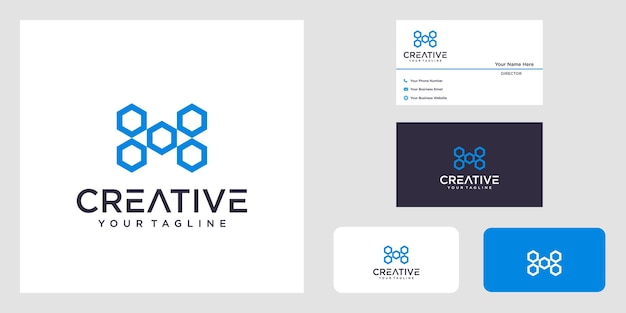 豪華でエレガントなシンプルなビジネスのための頭文字NMXロゴ六角形デザインテンプレートアイコン