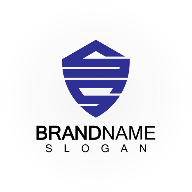 Initial Letters SS Logo Design Vector Template
