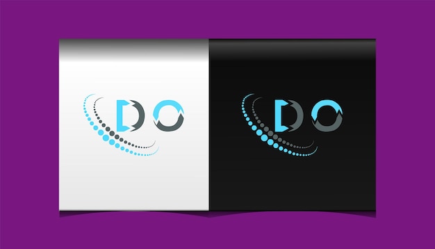 DO initial modern logo design vector icon template