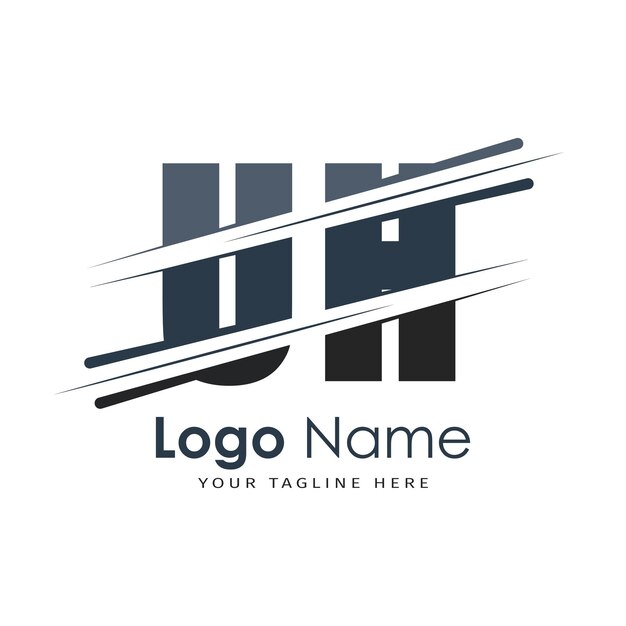 initial monogram logo with letter style design