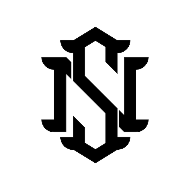 initial NS monogram