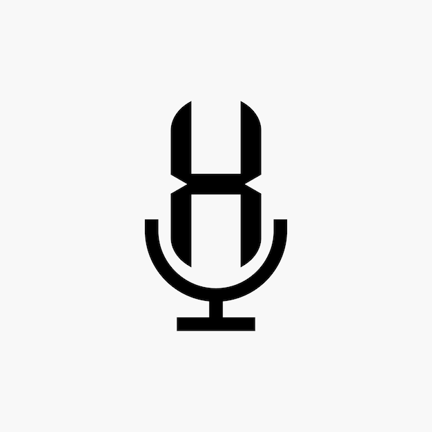 Initial podcast logo