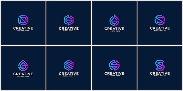 Initial set of s logo design inspiration