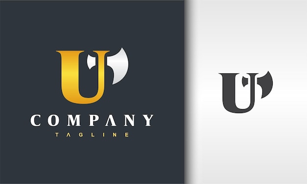 первоначальный логотип с топором U
