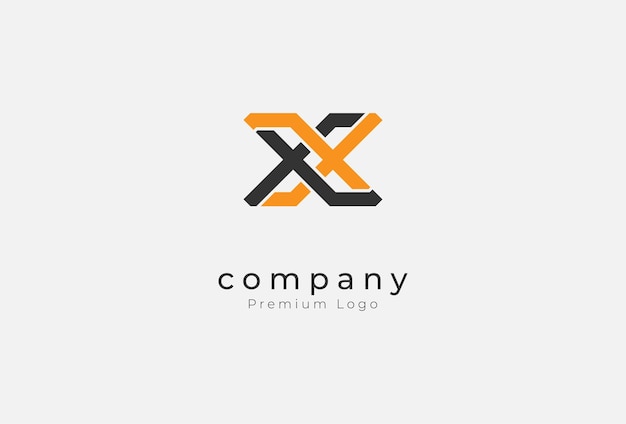 Initial XX Monogram Logo letter XX design logo inspiratie