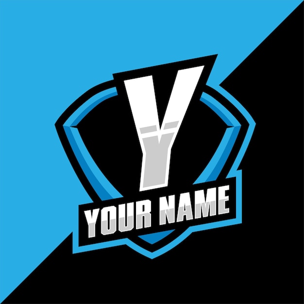 Initial Y Gaming Esport Logo Design Template Inspiration