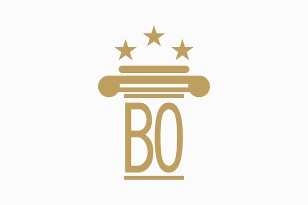 법무법인 로고 (Logo) 로보 (Letter) 로고 (BoConsept) 프리미엄 터 (Premium Vector)