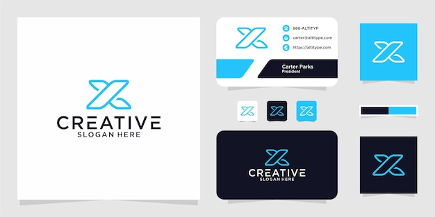 Vector initials zx line logo graphic design for other use is perfect