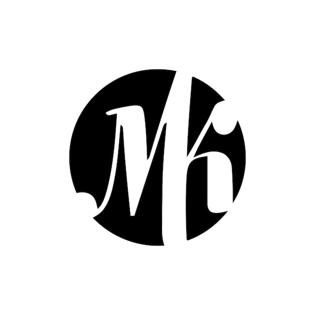 Initieel MK logo schoonheid monogram en elegant logo ontwerp