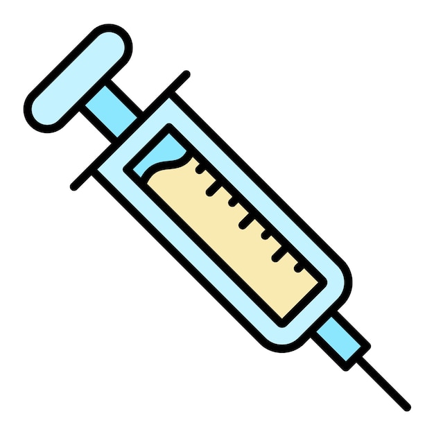 Injection Flat Illustration