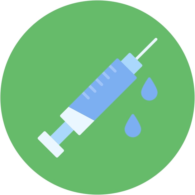 Injections Vector Illustration Style