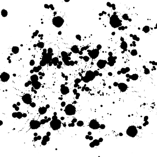 Vector ink drop brush