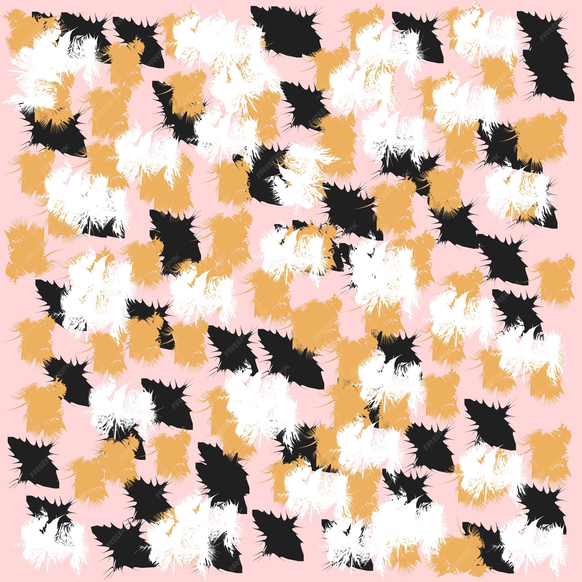 Premium Vector | Ink splatter seamless patterns, background