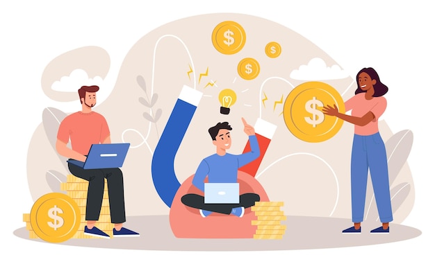 Inkomen en geld aantrekken