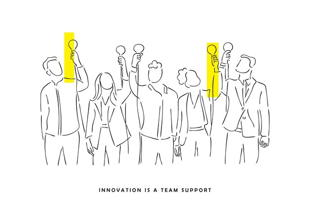 Vector innovation is team support
