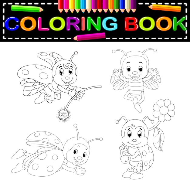 insect coloring book