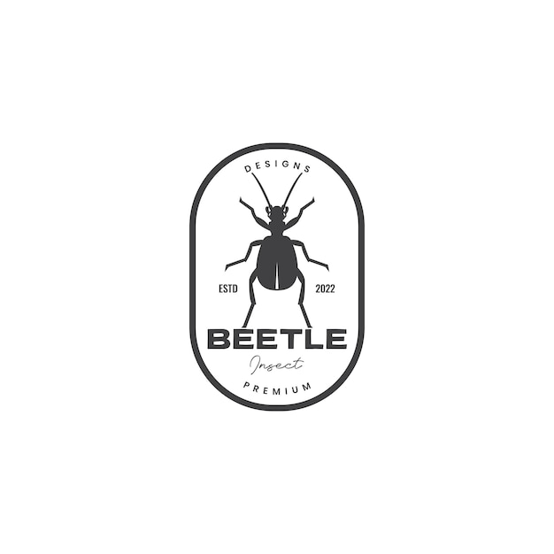 Значок дизайна логотипа вшей насекомых