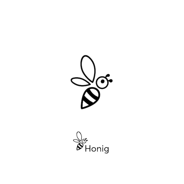 insect Logo Drawing,
black and white logo, bee logo, wasp logo, honey logo