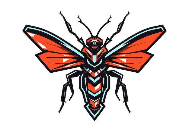 insect logos that showcase the beauty and detail of these fascinating creatures